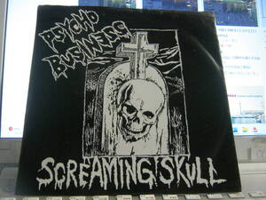 Psycho Business サイコビジネス / Screaming Skull クリアレッドビニール7“ Church Of Misery Sithter 