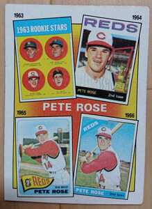 ★PETE ROSE TOPPS 1986 #2 MLB メジャーリーグ 大リーグ ピート ローズ CINCINNATI REDS シンシナティ レッズ LEGEND 激めん 賭博