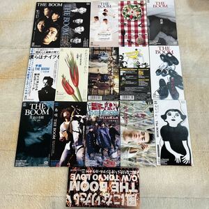 【送料込】8cmシングルCD 8センチ THE BOOMジャンク品　有罪　帰ろうかな　時がたてば　手紙　風になりたい　みちづれ　島唄など