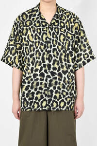 LAD MUSICIAN LEOPARD SHORT SLEEVE OPEN COLLAR SHIRT ラッドミュージシャン シャツ フラワー レオパード サンダル スニーカー 44