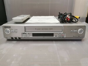 MITSUBISHI ビデオカセットレコーダー HV-S550 S-VHS 