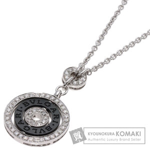 BVLGARI ブルガリ チェルキ アストラーレ ダイヤモンド ネックレス K18ホワイトゴールド レディース 中古