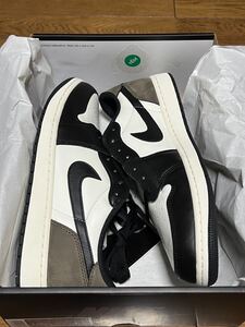 31cm US13 Nike Air Jordan 1 Retro Low OG Mocha ナイキ エアジョーダン1 レトロ ロー モカ