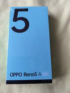 【美品】OPPO Reno5 A　6GB/128GB　CPH-2199　アイスブルー　国内SIMフリー版