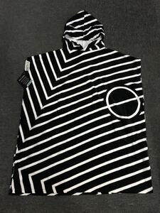 LEUS　ポンチョタオル　PONCHO TOWEL JOINT　(Black) カルフォルニア