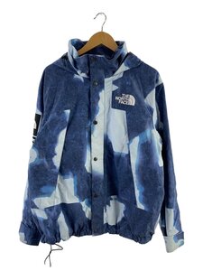 THE NORTH FACE◆21AW/Bleached Denim Print Mountain Jacket/マウンテンパーカ/L///