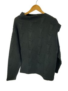 ISSEY MIYAKE◆スウェット/-/コットン/BLK