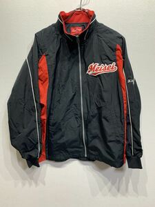 SALE 明聖　高校　ウインド　ブレーカー　上着　黒／ブラック　赤／レッド 　Rowlings　S　部活　asics/アシックス 　学生　G465