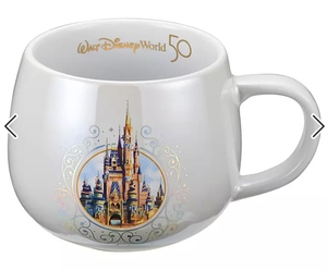 WALT DISNEY World 50 TH 城　マグカップ　ディズニーストア　コップ　食器　カップ　WDW 50周年　ディズニー　キャッスル