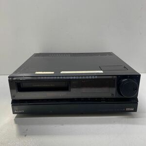 【動作不明】SONY ソニー EDV-9000 Beta VIDEO CASSETTE RECORDER ビデオカセットレコーダー MADE IN JAPAN 日本製 コード切れ 08171346