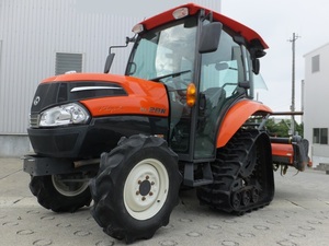 即使用可 クボタ KL28R 1591時間 キャビン エアコン パワステ 倍速 AD 自動水平 4WD 逆転 PTO 耕深 28馬力 トラクター ロータリ kubota