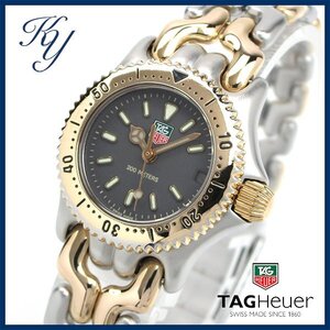 1円～ 3ヶ月保証付き 磨き済み 本物 アンティーク TAGHEUER タグホイヤー Sel セル S95 コンビ レディース 時計