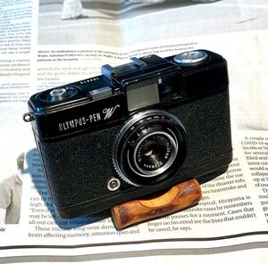 【整備済・美品】OLYMPUS PEN W オリンパス ペン ワイド オーバーホール・モルト交換済 完動品 オリンパスペン 少生産台数の希少機種