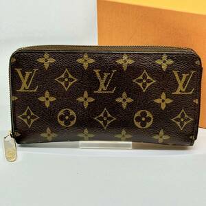 ルイヴィトン LOUIS VUITTON モノグラム ラウンドジップ ラウンドファスナー ジッピーウォレット 長財布 