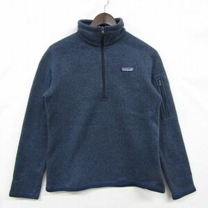 Patagonia サイズ WOMEN’S S ベターセーター 1/4 ジップ フリース プルオーバー ブルー レディース パタゴニア 古着 ビンテージ 3F1018