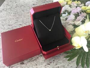 ★レア正規品★Cartier★サフィールレジェドゥ カルティエネックレス★７５０WG★送料込み