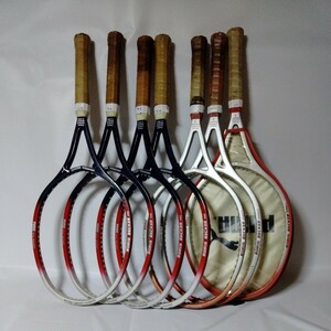 PUMA ボリスベッカー硬式テニスラケット7本セットプーマまとめて大量プロウィナー