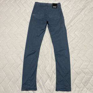 12C【着少】DENHAM デンハム ストレッチ パンツ STRAIGHT ストレート27 SLIM スリム レア 格安