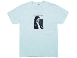 希少 XL 美品 Supreme Michael Jackson Tee Tシャツ マイケルジャクソン Heather Turquoise ヘザー ターコイズ シュプリーム