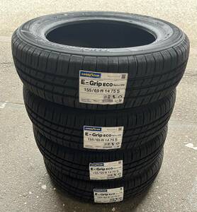 4本セット 新品 2024年製 EG01 155/65R14 75S 4本送料込17200円～ EfficientGrip ECO GOODYEAR グッドイヤー エフィシェントグリップ