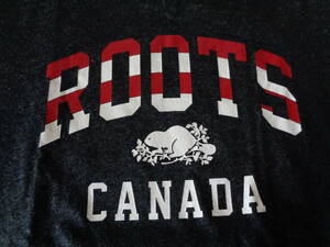 ROOTS 　半袖Tシャツ　グレー　