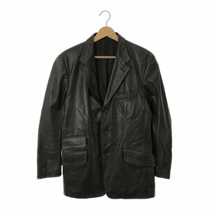 Paul Smith LONDON ポールスミス ロンドン 【men3514M】 レザージャケット 3B 413346K 9200 BLK 黒 ブラック 牛革 キュプラ 無地 メンズ OC