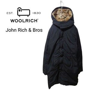 【WOOLRICH】ラビットファー ロングダウンコート A-1224