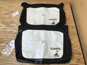 mC 100 GIANTS adidas スポーツバッグ ショルダーバッグ 2点 セット D0903 ジャイアンツ アディダス ※長期保管品、傷み有り