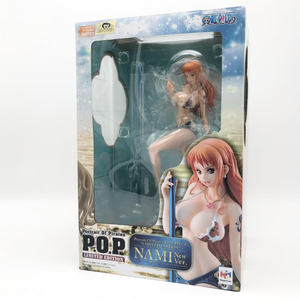 【中古】開封 メガハウス ONE PIECE ワンピース P.O.P LIMITED EDITION 1/8 ナミ NewVer.[240017648561]