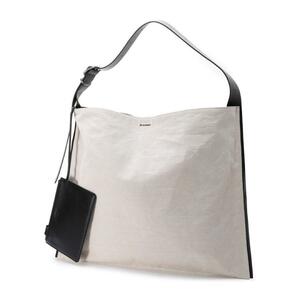 【極美品】JIL SANDER トートバッグ BELT HOBO キャンバス