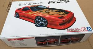 FC3S マツダ サバンナ RX-７ BN Sports ☆未組立 プラモデル 1/24☆ ザ☆チューンドカー BNスポーツ Mazda Savanna AOSHIMA アオシマ