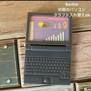 パソコン　バービー ミニチュア　初期　ドールハウス　ヴィンテージバービー 外国　ドール小物　ヴィンテージバービー 海外