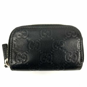 GUCCI　グッチ　シマ　コインケース　324801.325040　箱付き【CKAGE051】