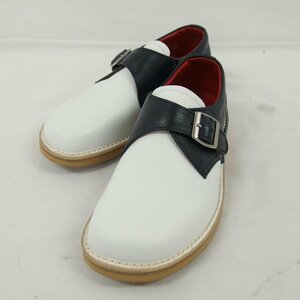 1円【未使用】REGAL Shoe＆Co. レザーシューズ 25cm 未使用品 トラッド モンク シューアンドカンパニー/807S/04