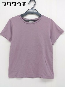 ◇ Spick & Span スピック＆スパン 半袖 Tシャツ カットソー サイズ38 パープルピンク系 レディース