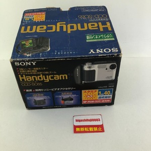 03w02490　SONY ソニー Handycam ビデオカメラレコーダー CCD-SC65 [動作未確認 ジャンク]