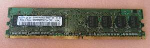 #003 PC2-6400U 512MB×1枚　M378T655EZS-CF7 ジャンク品