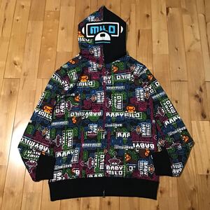 ★新品★ XL BAPE Future Milo full zip hoodie a bathing ape マイロ フルジップ パーカー エイプ ベイプ アベイシングエイプ yi58