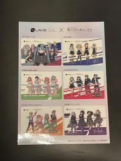 プロセカ　ステッカー　　初音ミク　映画　特典　配布