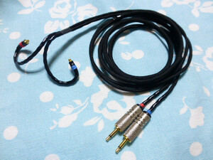 MMCX ケーブル MOGAMI 2944 RATOC 2.5mmモノラル×2 バランスケーブル Shure Campfire Audio Westone FX850 FX1100