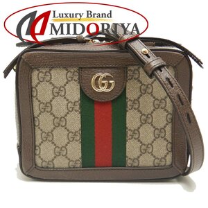 GUCCI グッチ ミニショルダーバッグ 602576 オフィディア GGスプリームキャンバス ブラウン/252294【中古】