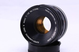 【良品】キヤノン Canon SUPER-CANOMATIC LENS R 50mm F1.8#16570