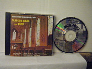 ▲CD MADDOX BROS. AND ROSE / A COLLECTION OF STANDARD SACRED SONGS 輸入盤 KING KCD-669ブルーグラス・カントリー◇r30905