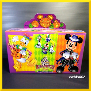 即決美品 東京ディズニーランド ハロウィン ミュージック フェスティバル 2016限定BOX プレゼント ギフト 空箱 小物入れ 収納 贈り物 box