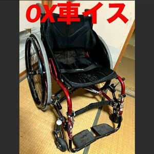 オーエックス　スポーツタイプ軽量　ＯＸ折り畳み自走式　車椅子 オーエックス　女性　子供用　車椅子車いす 車イス スロープ 松葉杖もあり