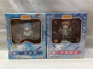 未開封 2点まとめ ねんどろいど そらのおとしもの 178 イカロス 181 ニンフ フィギュア グッスマ 【現状品】[311-1231-8M7]