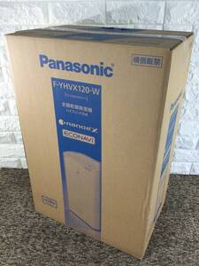 【1077】Panasonic パナソニック ハイブリッド方式 衣類乾燥除湿機 F-YHVX120-W 未開封品