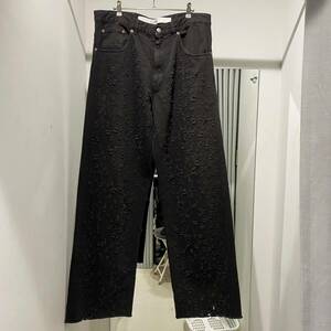 MM6 Maison Margiela　エムエムシックス メゾンマルジェラ　23SS Distressed Jeans デストロイジーンズ デニムパンツ size31【中目黒R11】