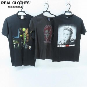 ☆David Bowie/デビッドボウイ バンドTシャツ 3点セット /060