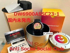 ☆ 未使用 即決 ☆ 国内未発売 DW6900ASSC23 Anti Social Social Club G-SHOCK Gショック CASIO カシオ アンチソーシャルソーシャルクラブ